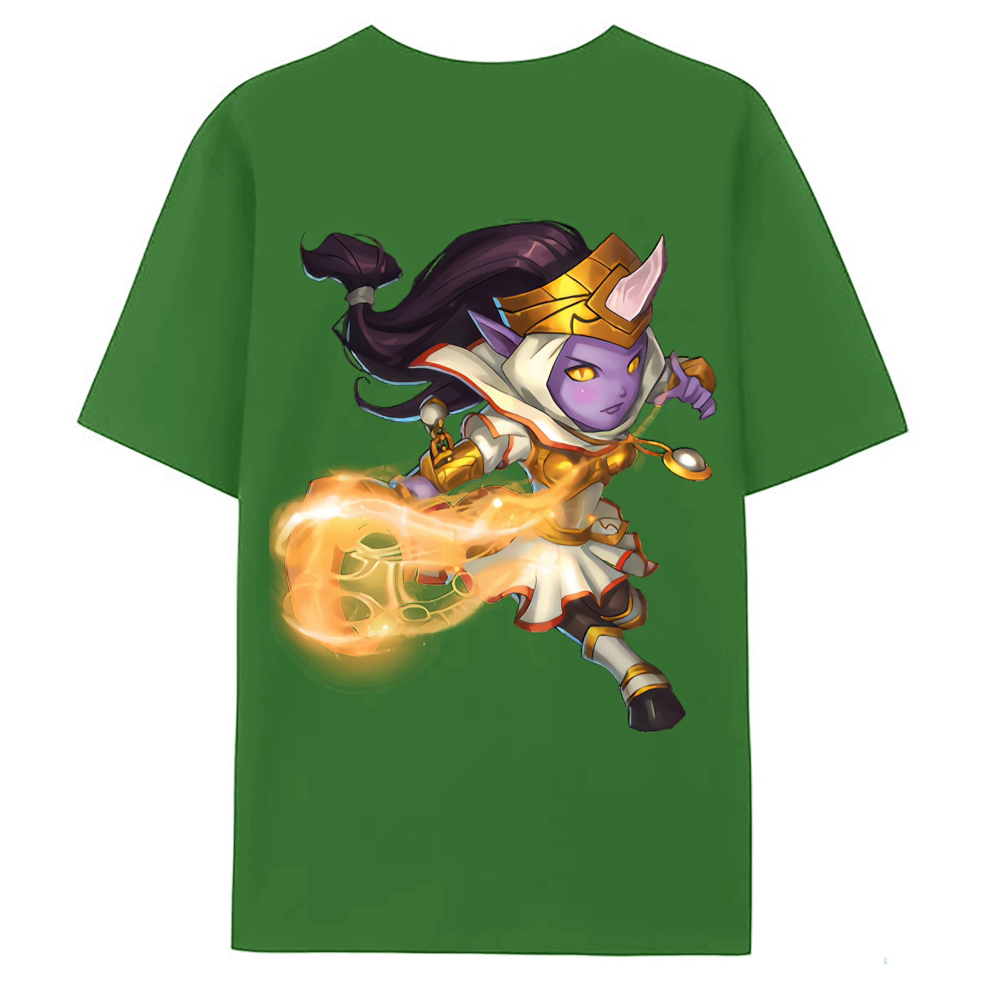 （画像用） リーグ・オブ・レジェンド League of Legends LOL レディース半袖Tシャツ(バックプリント)